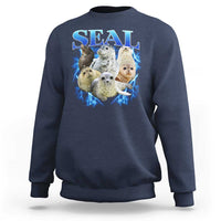 Baby Seals Sweatshirt Retro Sea Dog Bootleg Vintage Graphic 90s