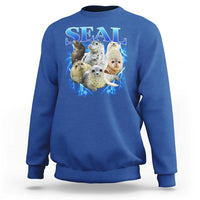 Baby Seals Sweatshirt Retro Sea Dog Bootleg Vintage Graphic 90s