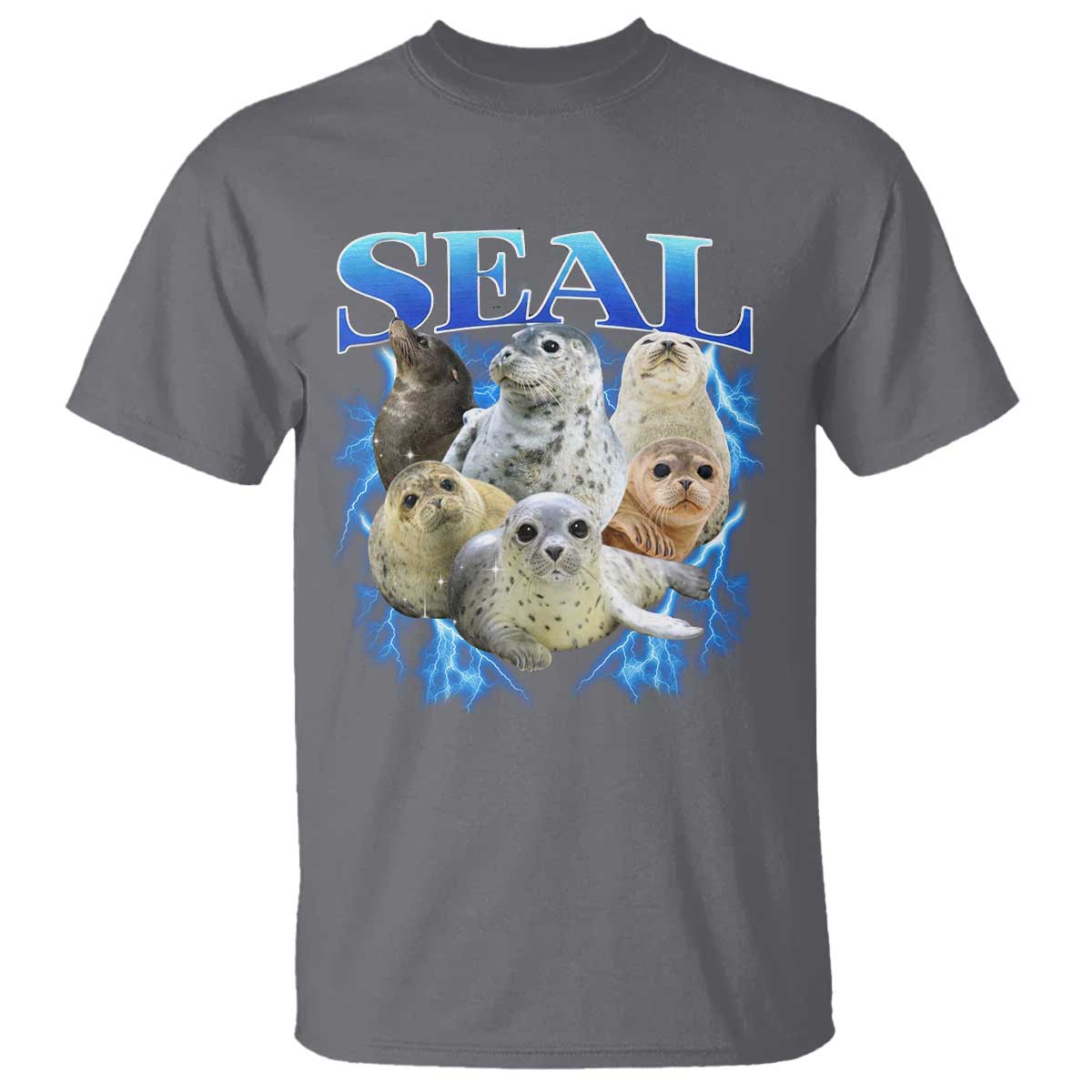 Baby Seals T Shirt Retro Sea Dog Bootleg Vintage Graphic 90s