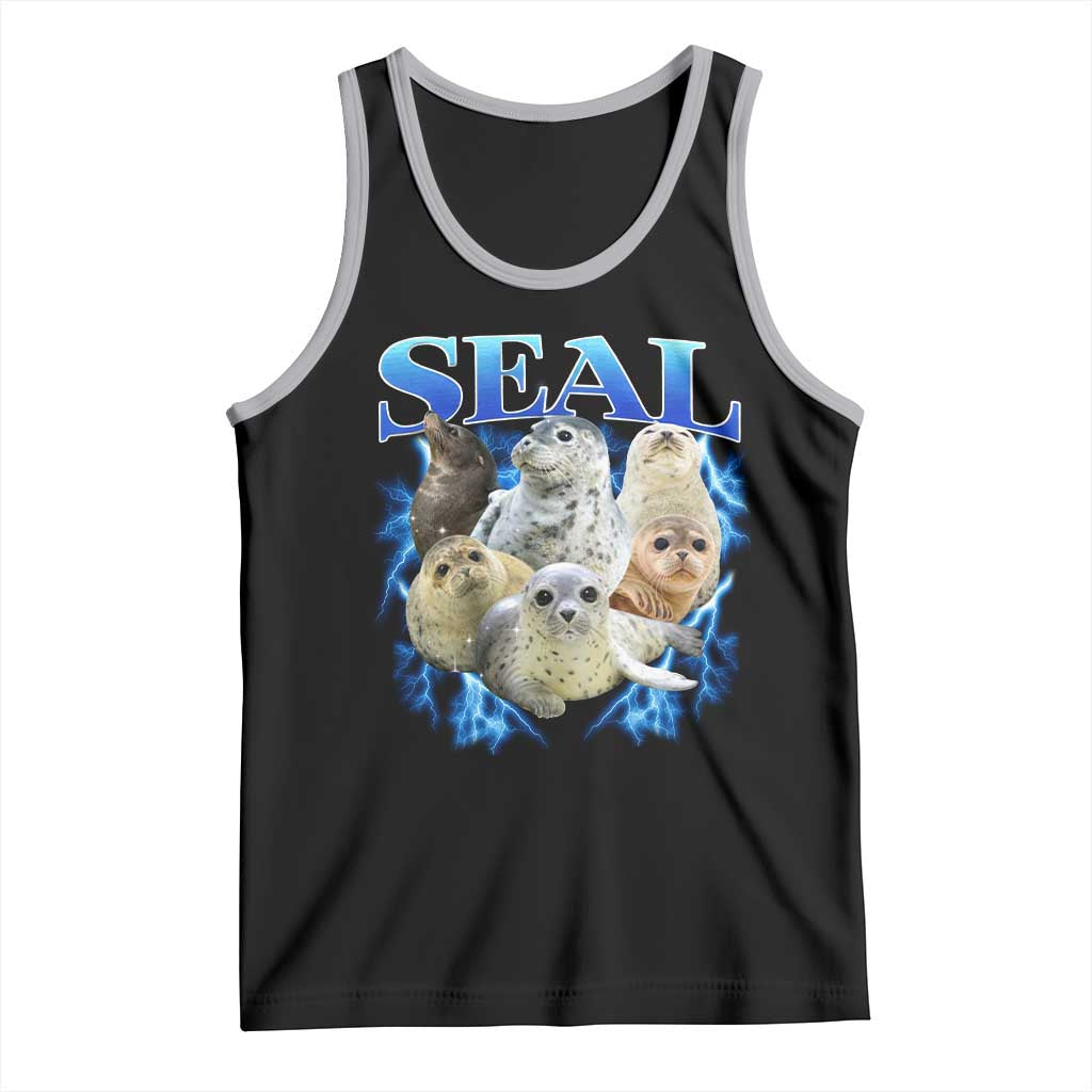 Baby Seals Tank Top Retro Sea Dog Bootleg Vintage Graphic 90s