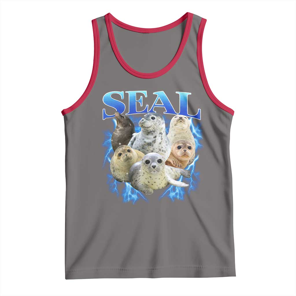 Baby Seals Tank Top Retro Sea Dog Bootleg Vintage Graphic 90s