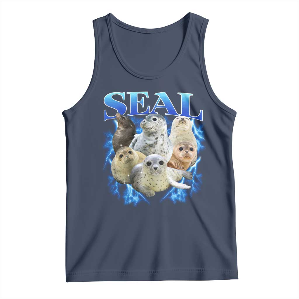 Baby Seals Tank Top Retro Sea Dog Bootleg Vintage Graphic 90s