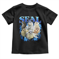 Baby Seals Toddler T Shirt Retro Sea Dog Bootleg Vintage Graphic 90s