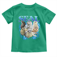 Baby Seals Toddler T Shirt Retro Sea Dog Bootleg Vintage Graphic 90s