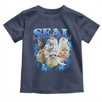 Baby Seals Toddler T Shirt Retro Sea Dog Bootleg Vintage Graphic 90s
