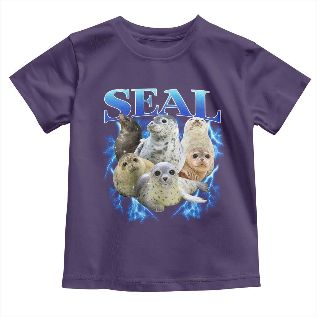 Baby Seals Toddler T Shirt Retro Sea Dog Bootleg Vintage Graphic 90s
