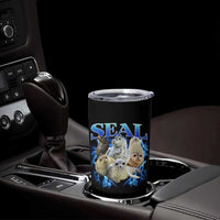 Baby Seals Tumbler Cup Retro Sea Dog Bootleg Vintage Graphic 90s