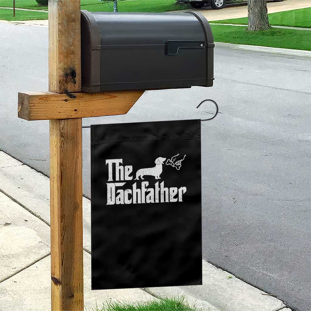 Funny Wiener Dog Dad Garden Flag The Dachshund Fathers Day Gifts For Dog Lovers