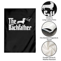 Funny Wiener Dog Dad Garden Flag The Dachshund Fathers Day Gifts For Dog Lovers