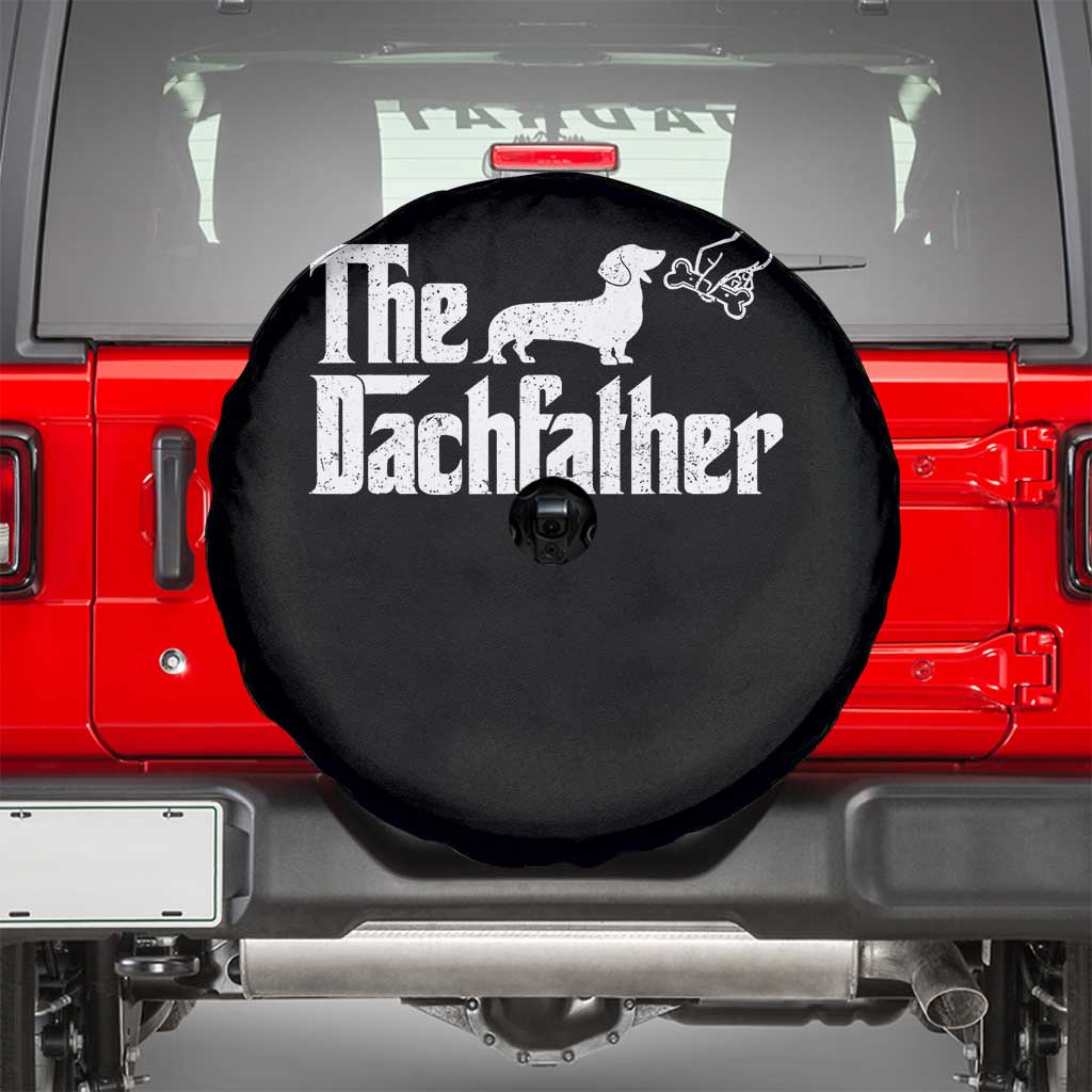 Funny Wiener Dog Dad Spare Tire Cover The Dachshund Fathers Day Gifts For Dog Lovers