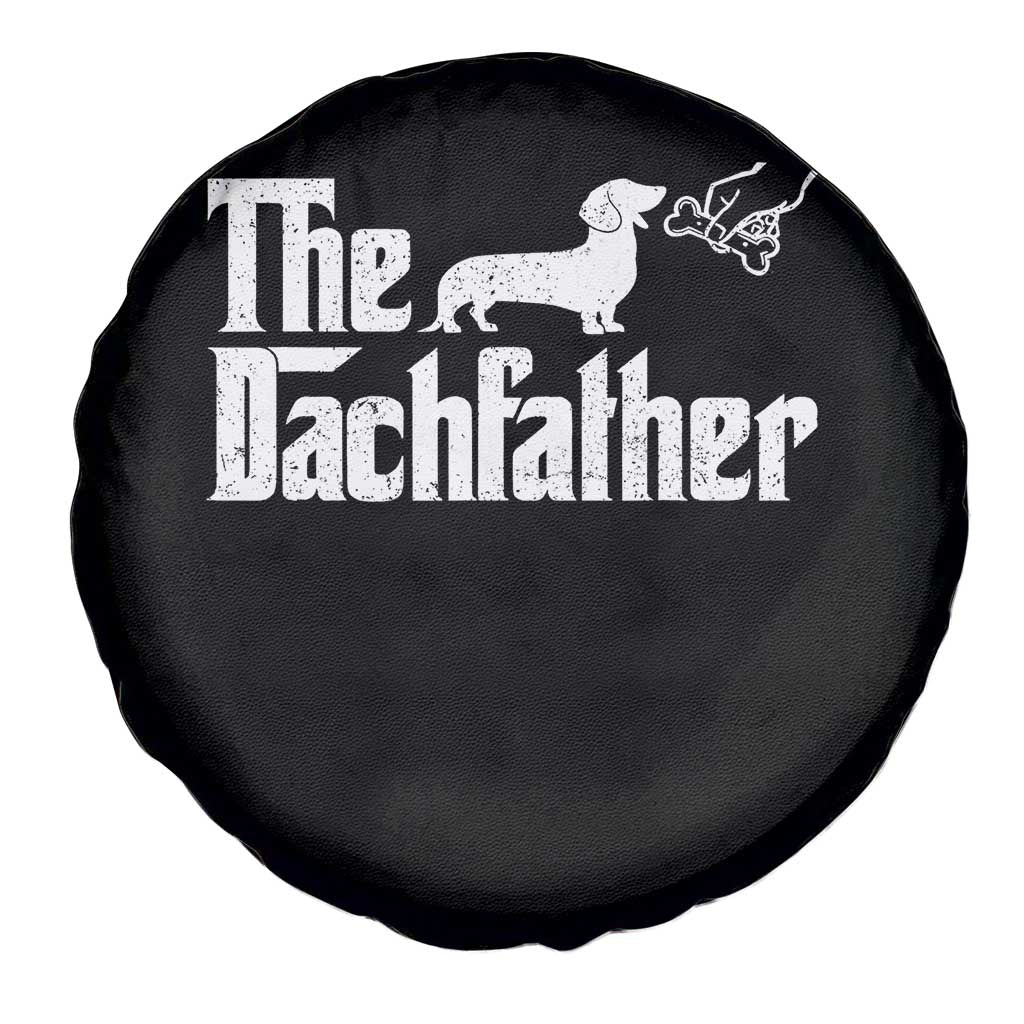 Funny Wiener Dog Dad Spare Tire Cover The Dachshund Fathers Day Gifts For Dog Lovers