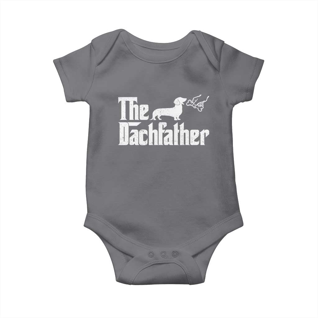 Funny Wiener Dog Dad Baby Onesie The Dachshund Fathers Day Gifts For Dog Lovers
