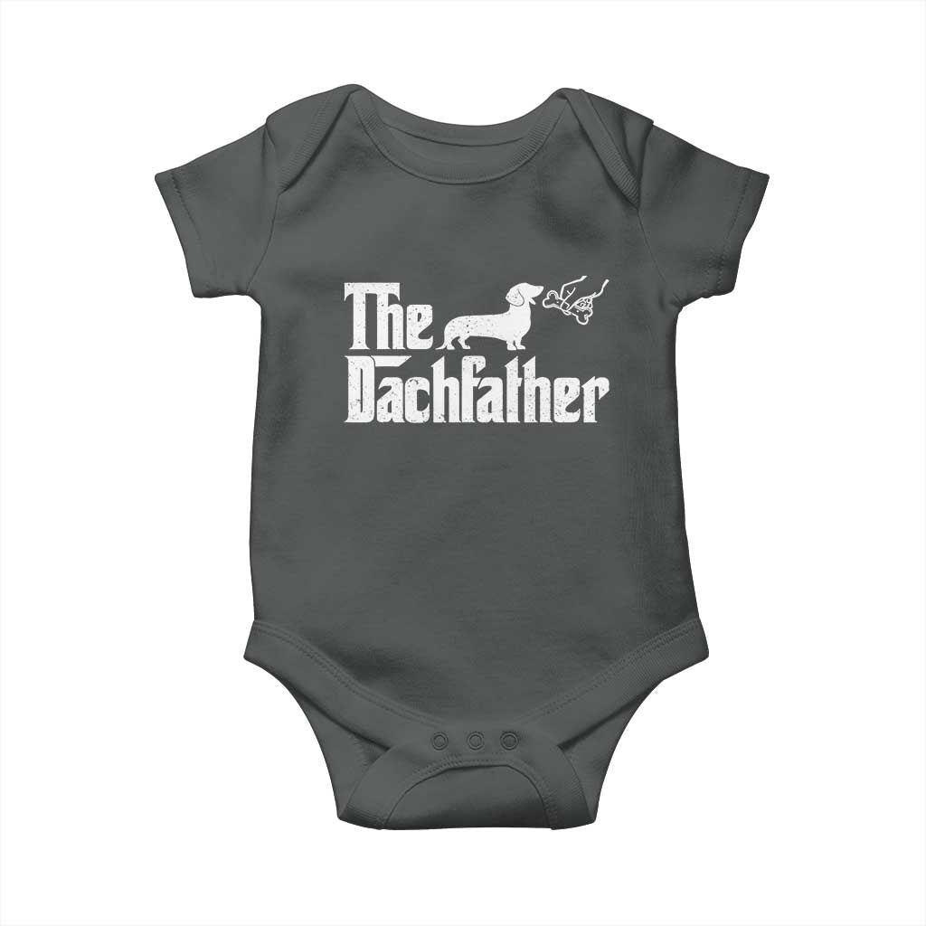 Funny Wiener Dog Dad Baby Onesie The Dachshund Fathers Day Gifts For Dog Lovers