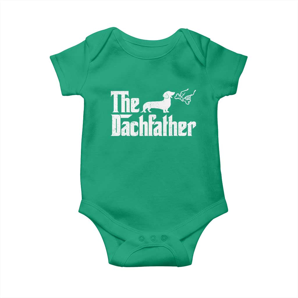 Funny Wiener Dog Dad Baby Onesie The Dachshund Fathers Day Gifts For Dog Lovers