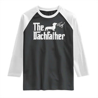 Funny Wiener Dog Dad Raglan Shirt The Dachshund Fathers Day Gifts For Dog Lovers