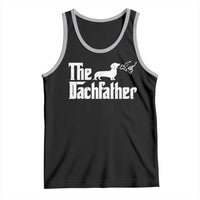 Funny Wiener Dog Dad Tank Top The Dachshund Fathers Day Gifts For Dog Lovers