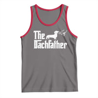 Funny Wiener Dog Dad Tank Top The Dachshund Fathers Day Gifts For Dog Lovers