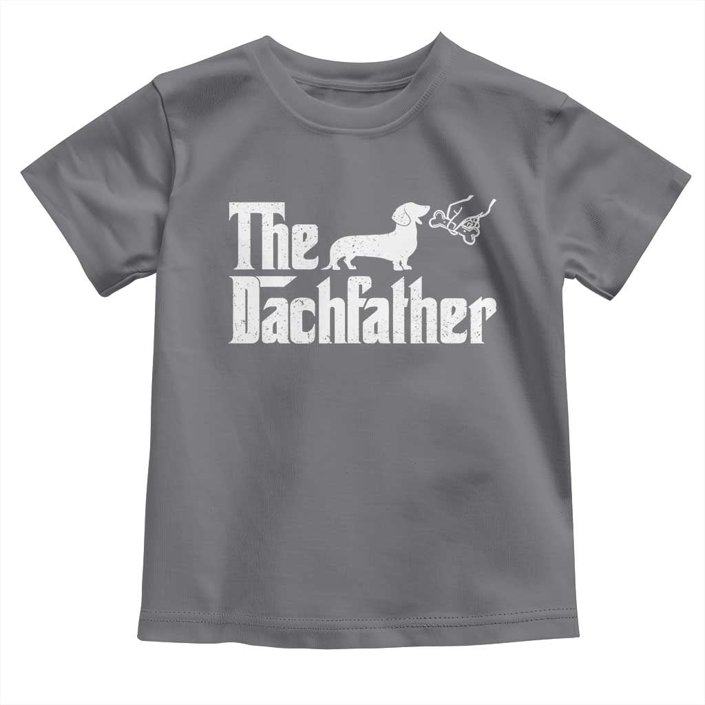 Funny Wiener Dog Dad Toddler T Shirt The Dachshund Fathers Day Gifts For Dog Lovers