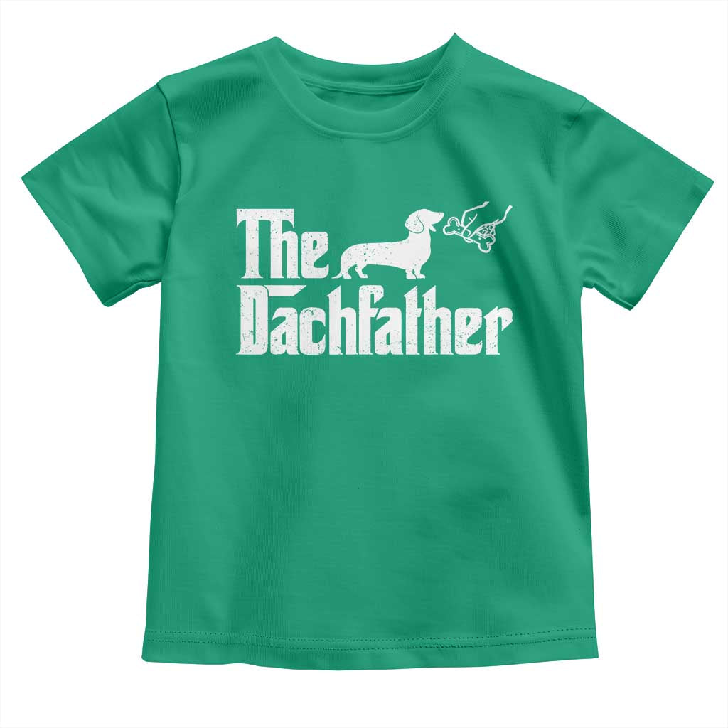 Funny Wiener Dog Dad Toddler T Shirt The Dachshund Fathers Day Gifts For Dog Lovers
