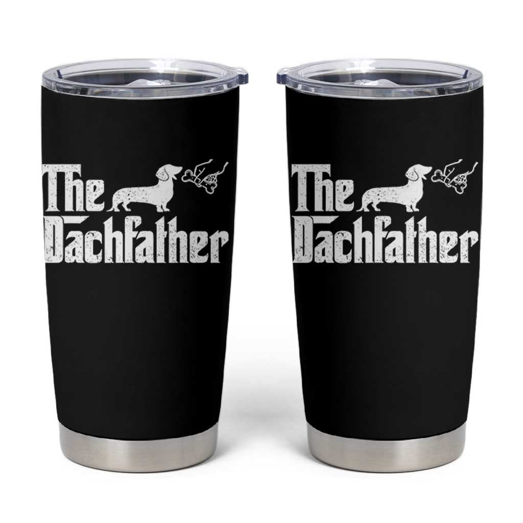 Funny Wiener Dog Dad Tumbler Cup The Dachshund Fathers Day Gifts For Dog Lovers
