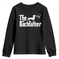 Funny Wiener Dog Dad Youth Sweatshirt The Dachshund Fathers Day Gifts For Dog Lovers
