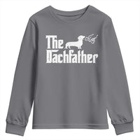Funny Wiener Dog Dad Youth Sweatshirt The Dachshund Fathers Day Gifts For Dog Lovers