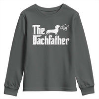 Funny Wiener Dog Dad Youth Sweatshirt The Dachshund Fathers Day Gifts For Dog Lovers