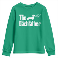 Funny Wiener Dog Dad Youth Sweatshirt The Dachshund Fathers Day Gifts For Dog Lovers