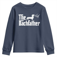 Funny Wiener Dog Dad Youth Sweatshirt The Dachshund Fathers Day Gifts For Dog Lovers