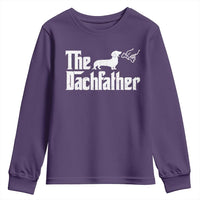 Funny Wiener Dog Dad Youth Sweatshirt The Dachshund Fathers Day Gifts For Dog Lovers