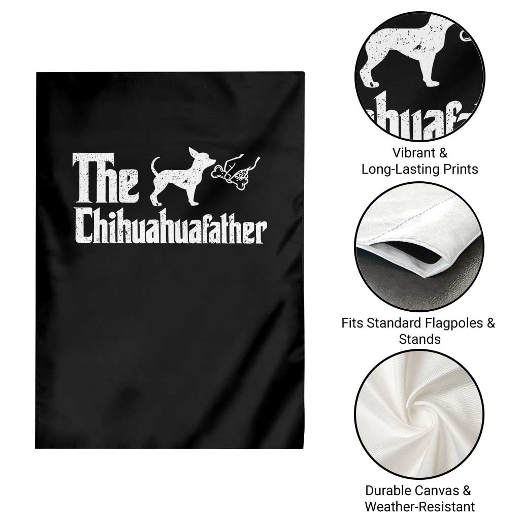 Chihuahua Dad Garden Flag Fathers Day Gifts For Dog Lovers