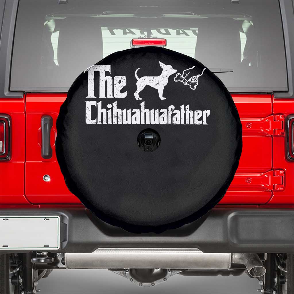 Chihuahua Dad Spare Tire Cover Fathers Day Gifts For Dog Lovers