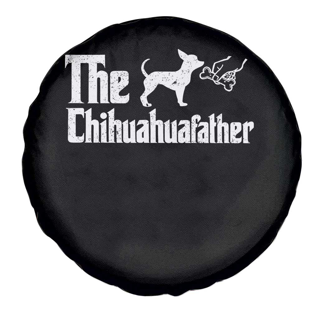 Chihuahua Dad Spare Tire Cover Fathers Day Gifts For Dog Lovers