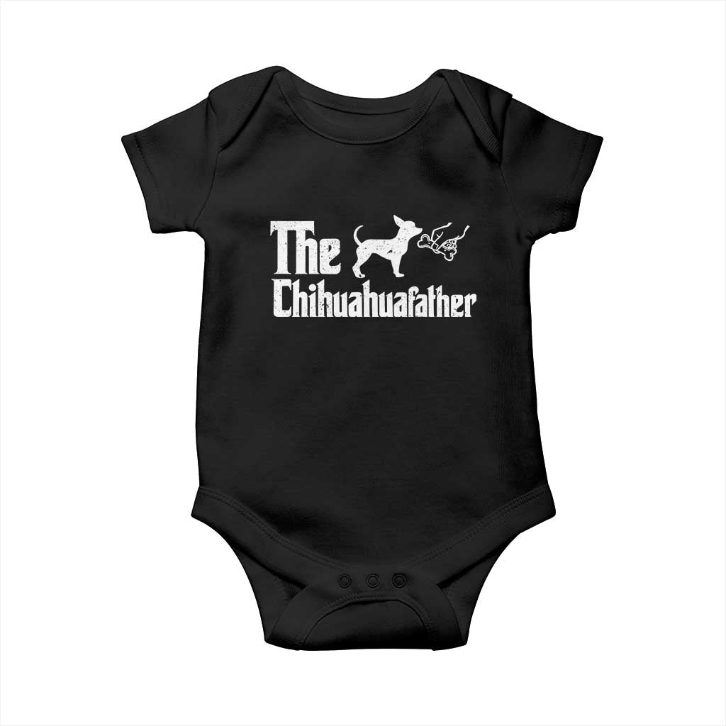 Chihuahua Dad Baby Onesie Fathers Day Gifts For Dog Lovers