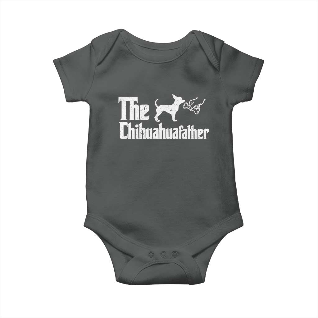 Chihuahua Dad Baby Onesie Fathers Day Gifts For Dog Lovers