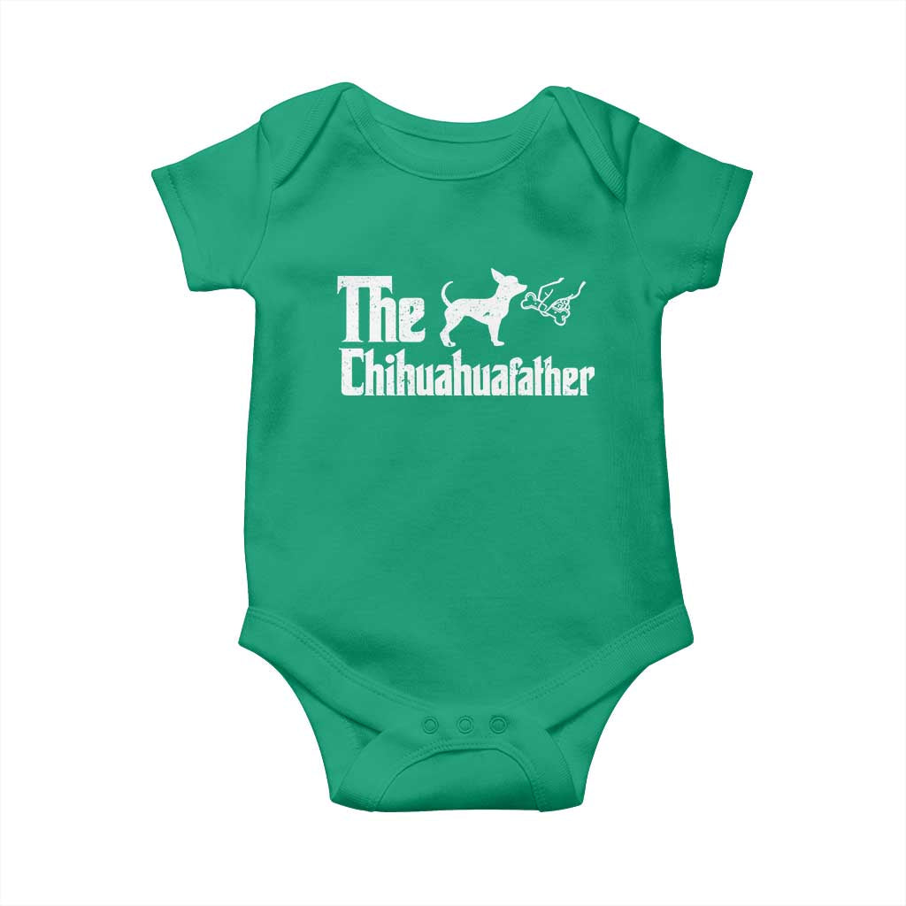 Chihuahua Dad Baby Onesie Fathers Day Gifts For Dog Lovers