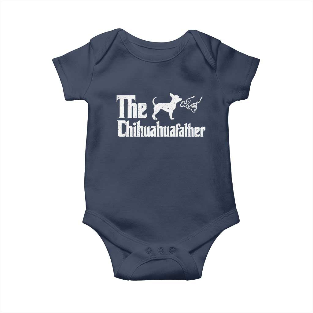 Chihuahua Dad Baby Onesie Fathers Day Gifts For Dog Lovers