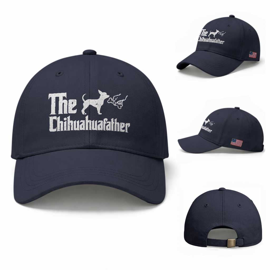 Chihuahua Dad Baseball Cap Fathers Day Gifts For Dog Lovers