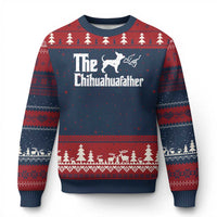 Chihuahua Dad Ugly Christmas Sweater Fathers Day Gifts For Dog Lovers