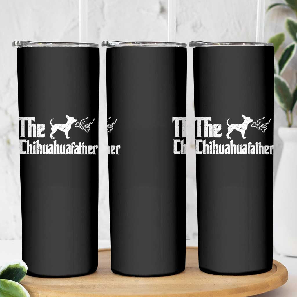 Chihuahua Dad Skinny Tumbler Fathers Day Gifts For Dog Lovers