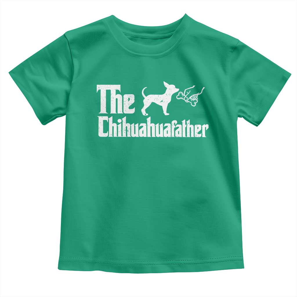 Chihuahua Dad Toddler T Shirt Fathers Day Gifts For Dog Lovers