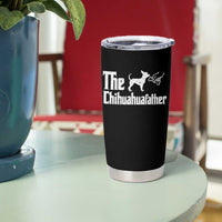 Chihuahua Dad Tumbler Cup Fathers Day Gifts For Dog Lovers