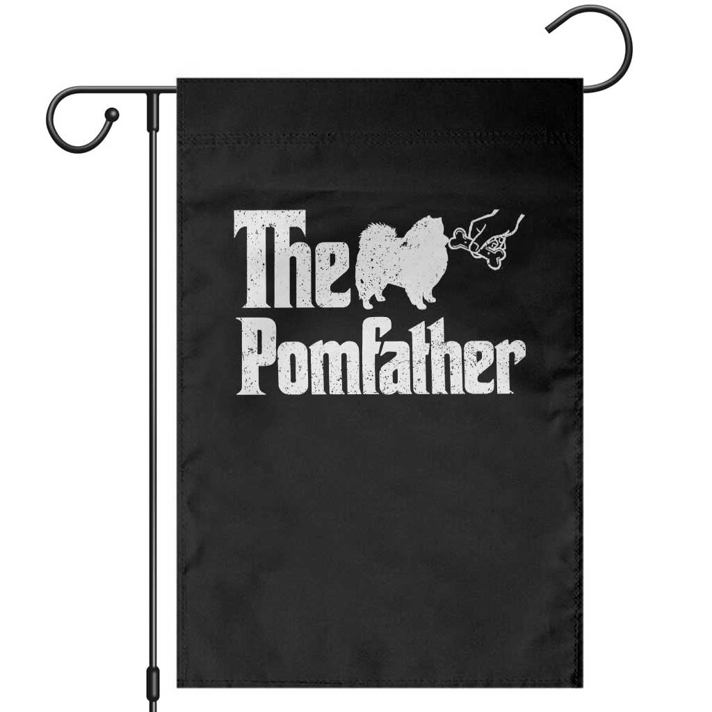 Pomeranian Dad Garden Flag The Pom Father Fathers Day Gifts For Dog Lovers