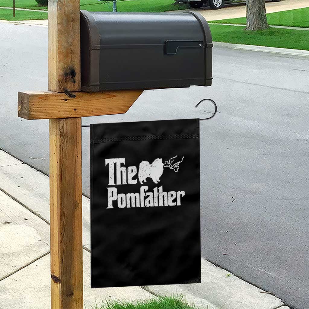 Pomeranian Dad Garden Flag The Pom Father Fathers Day Gifts For Dog Lovers