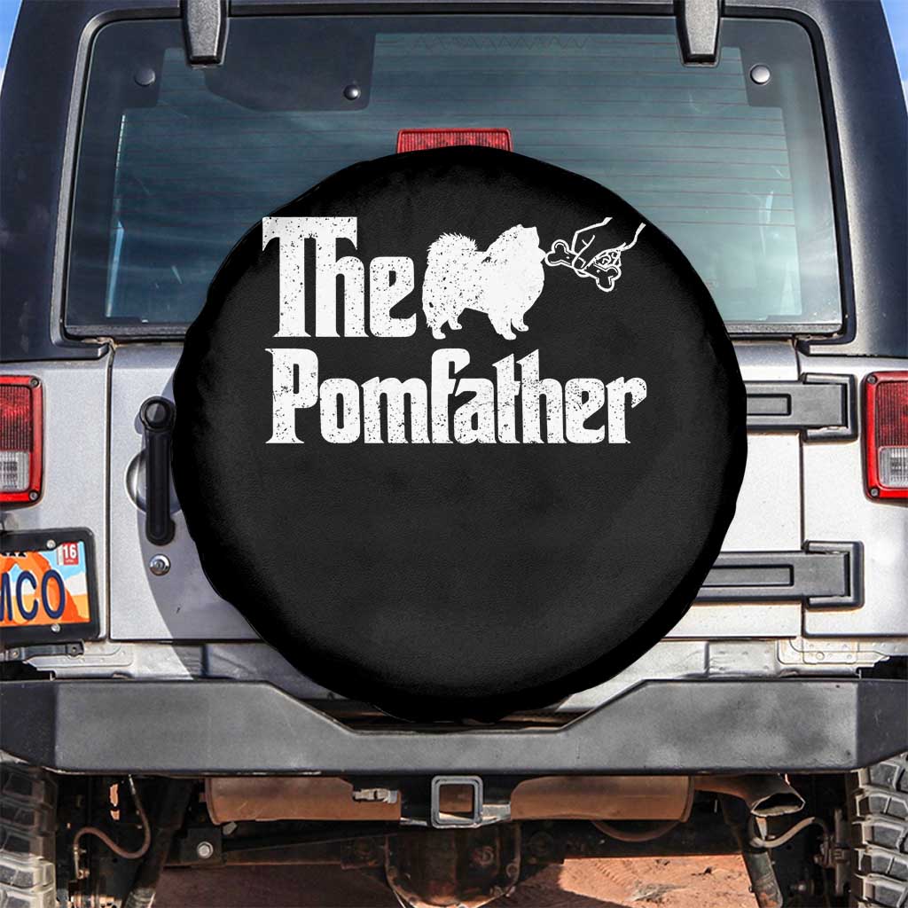 Pomeranian Dad Spare Tire Cover The Pom Father Fathers Day Gifts For Dog Lovers