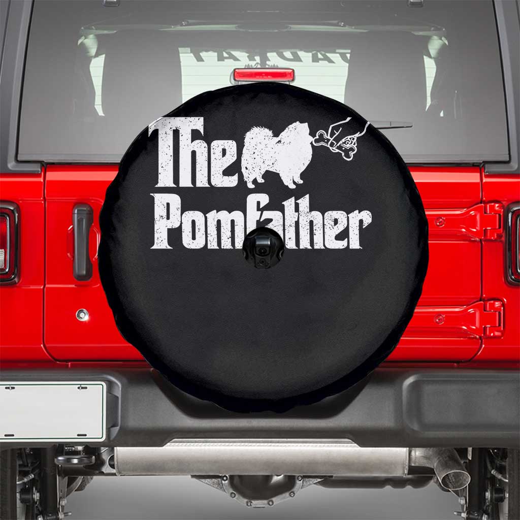 Pomeranian Dad Spare Tire Cover The Pom Father Fathers Day Gifts For Dog Lovers