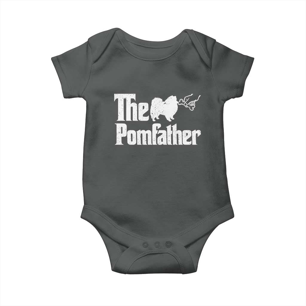 Pomeranian Dad Baby Onesie The Pom Father Fathers Day Gifts For Dog Lovers