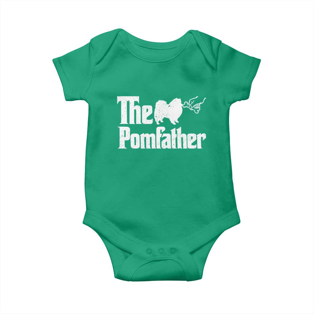 Pomeranian Dad Baby Onesie The Pom Father Fathers Day Gifts For Dog Lovers