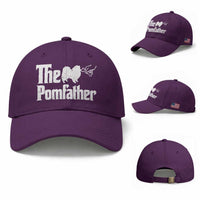 Pomeranian Dad Baseball Cap The Pom Father Fathers Day Gifts For Dog Lovers