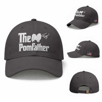 Pomeranian Dad Baseball Cap The Pom Father Fathers Day Gifts For Dog Lovers